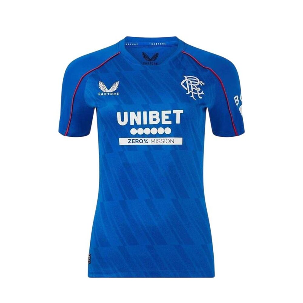 Castore Womens/Ladies 2024 2025 Rangers FC Football Shirt / Blue